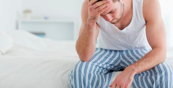 Douleur hémorroïde chez un homme